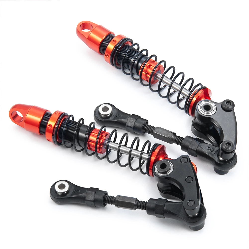 YEAHRUN RC Car Cantilever Kit Metal Suspension Shock for 1/10 RC Crawler Axial SCX10 90046 TRX4 Bronco Upgrade Parts