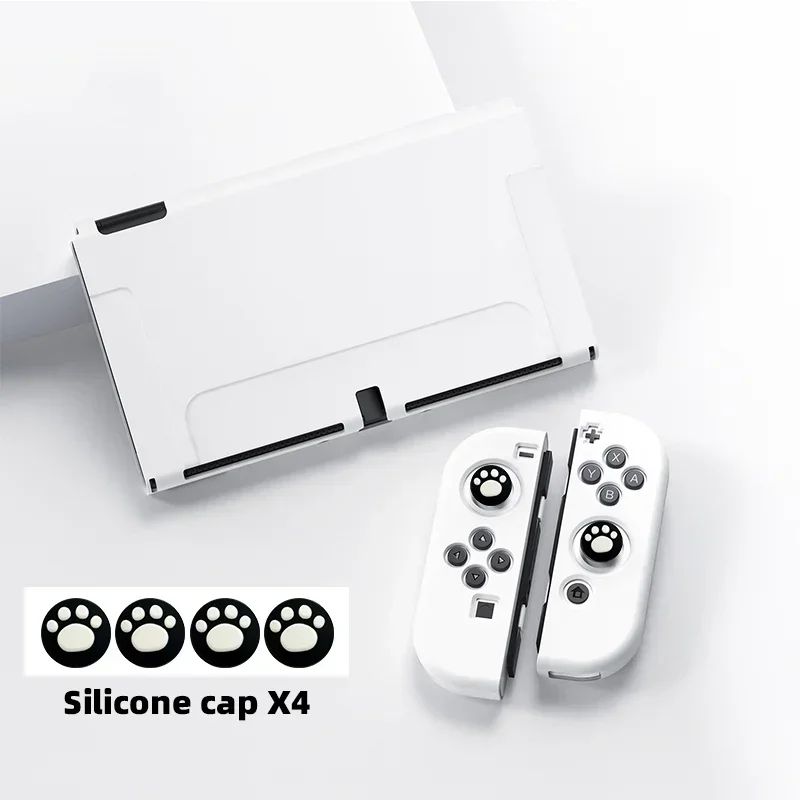 Schutzhülle für Switch OLED-Konsole, TPU, weiche All-Inclusive-Hülle, stoßfeste Abdeckung, Spielzubehör