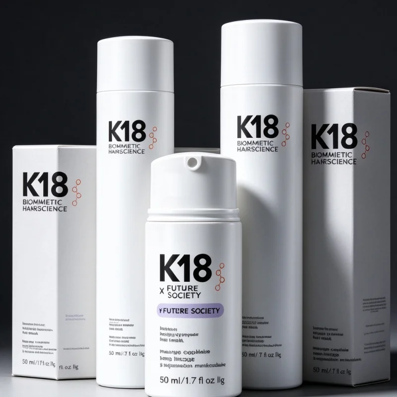 Popular K18 150ml Leave-In Molecular Kertain Repair Hair Mask Collagen Peptides Intense Smoothing Hair Types Deep Conditioning