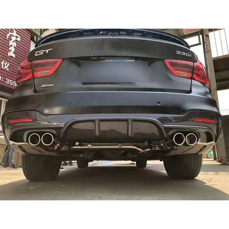 

Карбоновый задний диффузор-спойлер для BMW 3 серии GT F34, комплект обвеса, автомобильные аксессуары