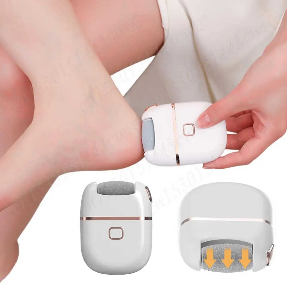 

Автоматический скруббер для ног Type-C, перезаряжаемый инструмент для удаления омертвевшей кожи ног, аксессуары для ремонта сухих омертвевшей трещин