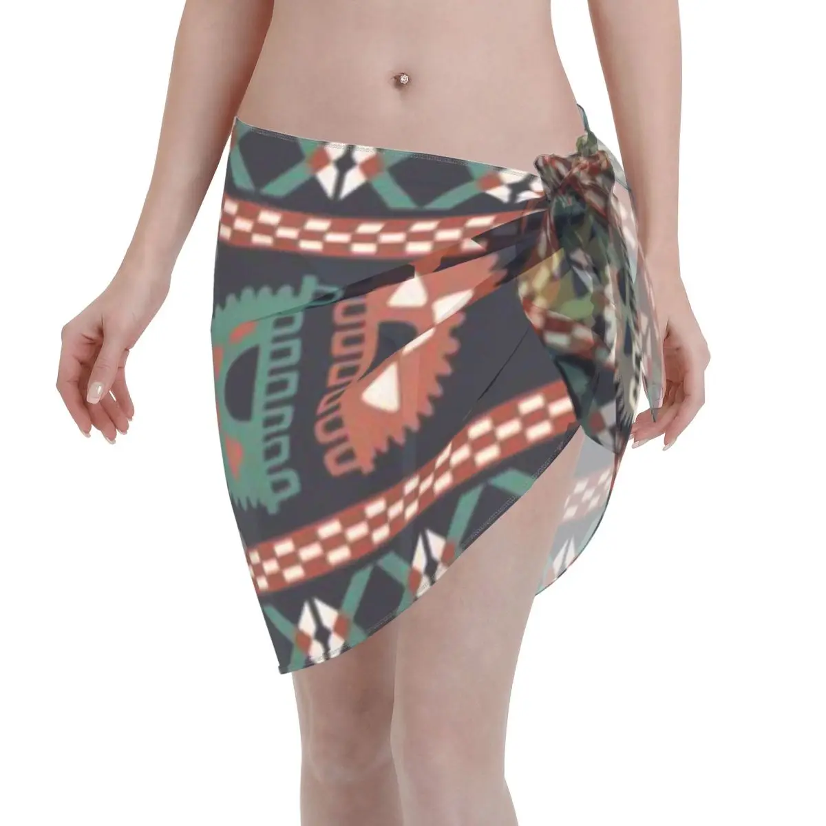

Promotion Tapa Women's Beach Wrap SkirtResort Holiday Beach Layering Wrap