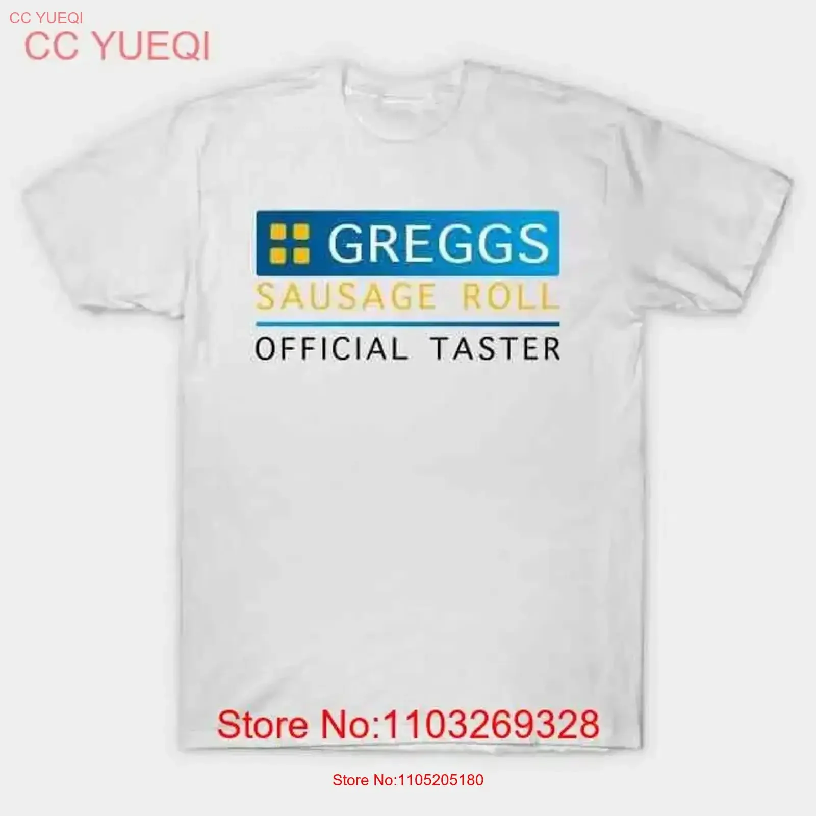 Greggs Sausage Roll Official Taster Made in Australia T Shirt S 5XL vintage Washed Stylish streetwear Versatile Slightly