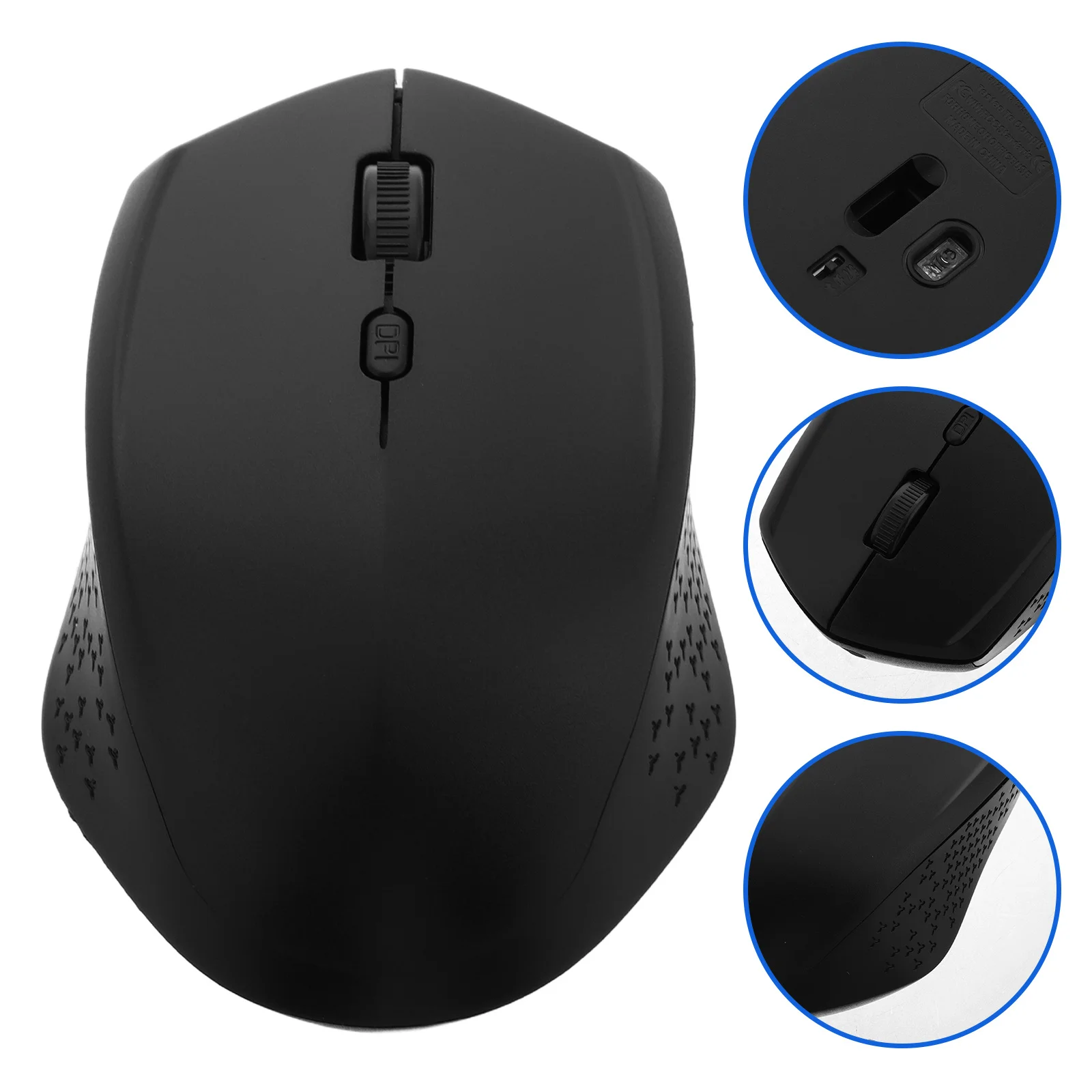 

Silent Wireless Mouse Dual Mode Rechargeable Laptop Ergonomic Portable Small Mouse for Travel Office Gaming Computer Mice
