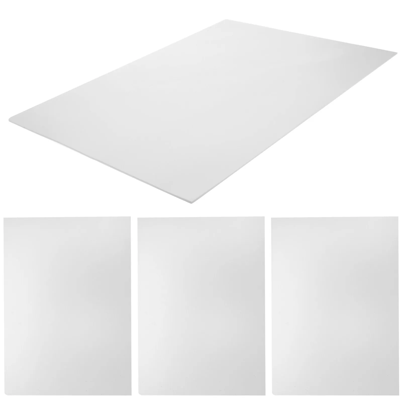 20Pcs Premium Pet Heat Transfer Film for T-Shirts Aprons Skirts DIY Clothing Decoration Clear Vinyl Roll Craft Transfer Sheets