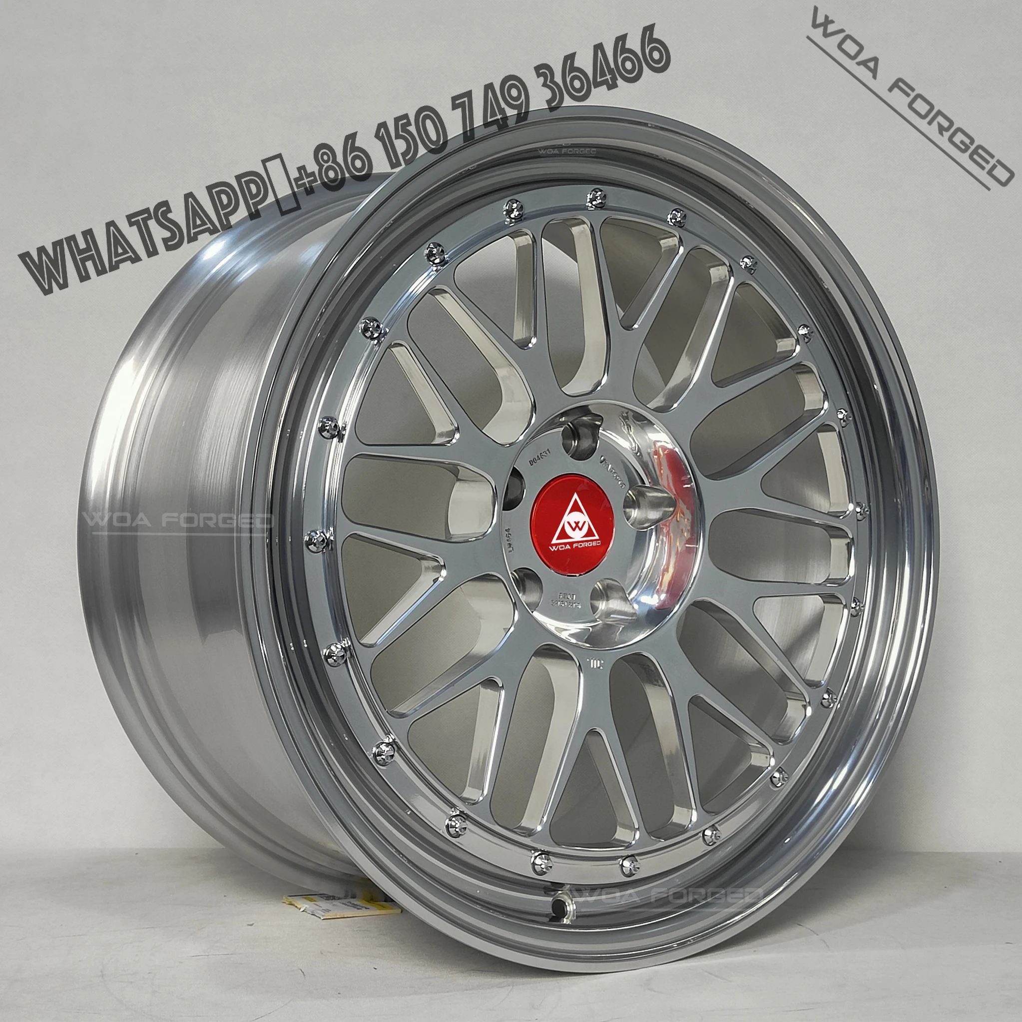 

Brushed Polishing Forged Wheels Lightweight Polished Forged Factory Custom Passenger Car Forged Wheels Alloy for BS LM LMR