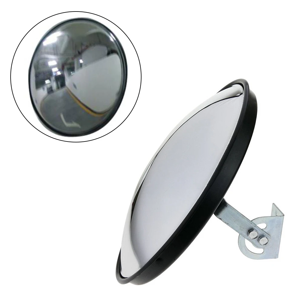 30cm/12'' Mirror Safety Traffic Curved Convex Outdoor Driveway Road Mirrors Curveddriveways Wide Angle Corners Security