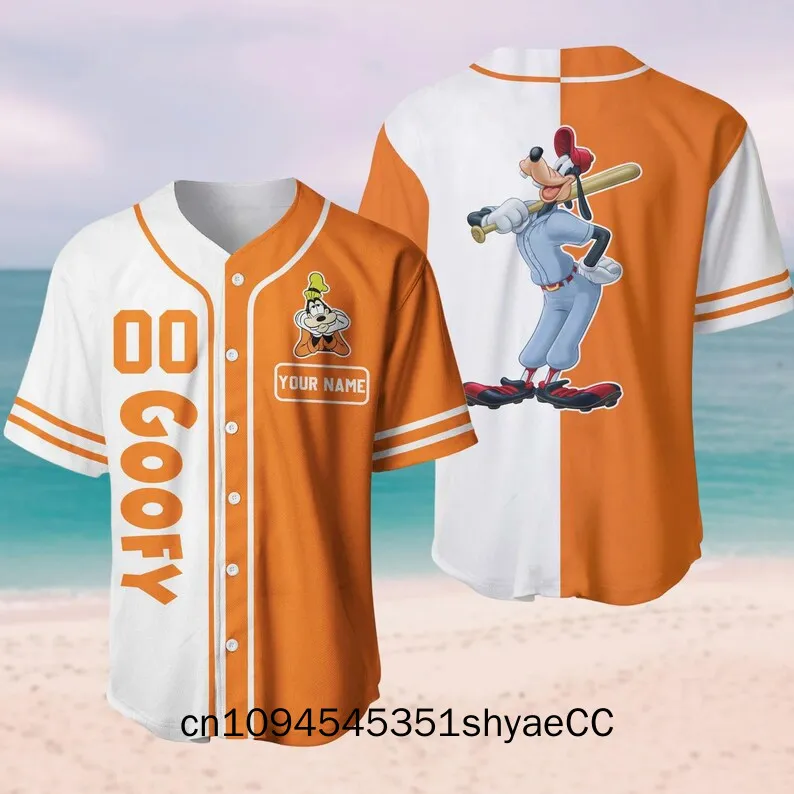Custom Disney Stitch Baseball Jersey, Gift for Kids, Disney Birthday Gift, Gift For Baseball Fans, Disney Vacation Trip, Disneyl
