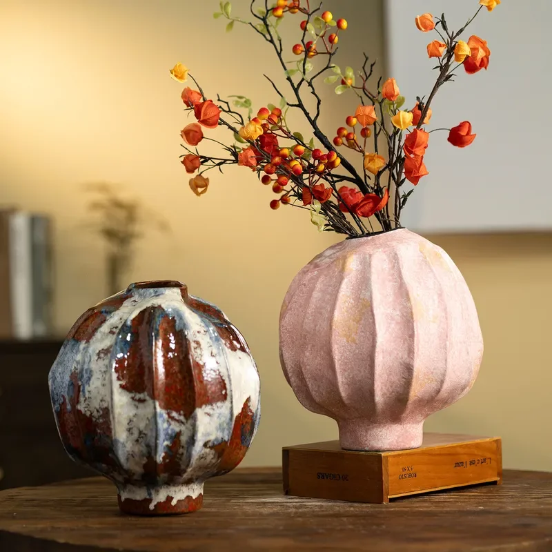 vaso-in-ceramica-retro-a-forma-di-zucca-di-jingdezhen-rosa-ottagonale-decorazione-versatile-per-casa-e-soggiorno