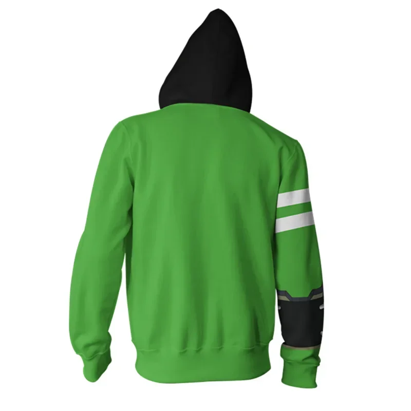 Alien force anime camisolas para homens, 3d hoodies impressão, jaqueta casual, traje cosplay, pulôver unisex
