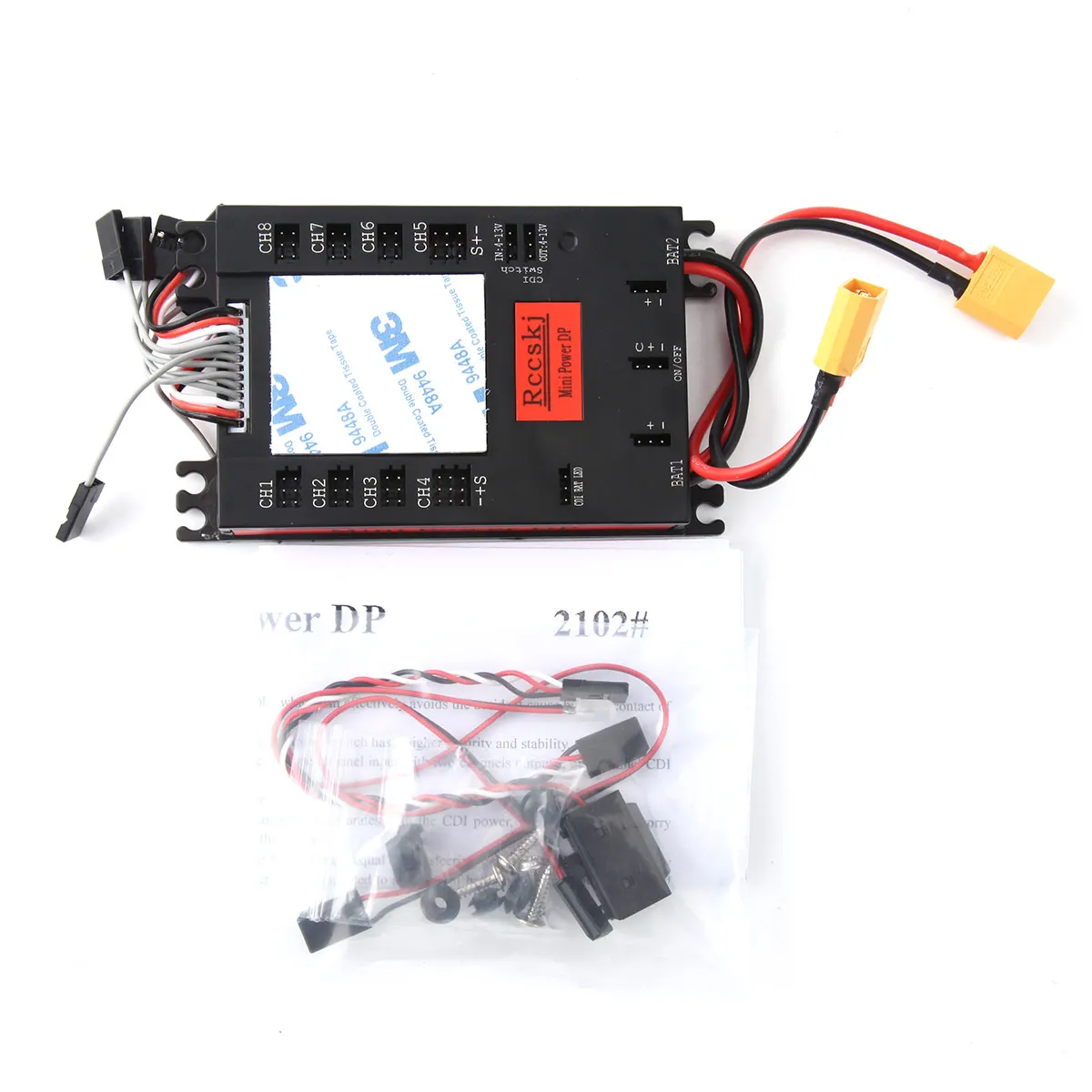 Mini Power DP Servo Sectie Board voor Servo Power Distributeur met vaste vleugel