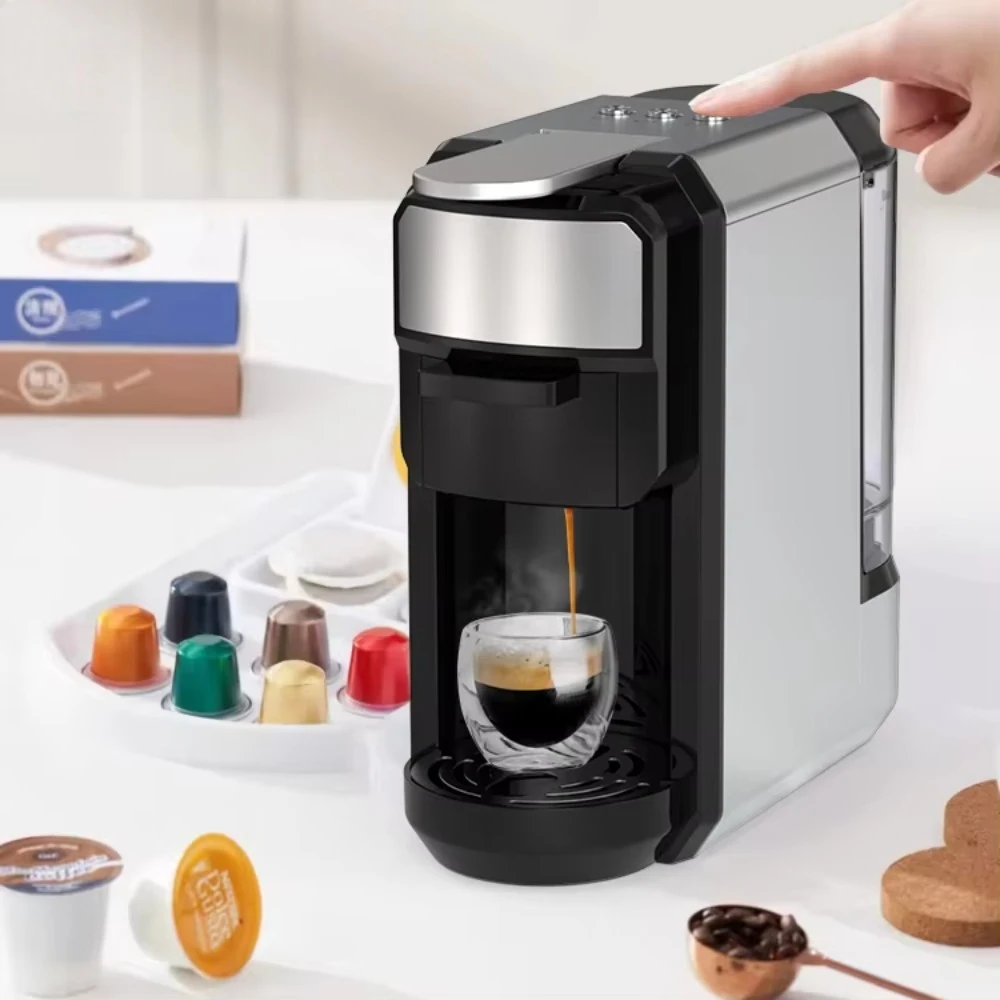 Semi Auto NP Coffee Capsule Machine 6 in 1 Instant Multi Capsule Coffee Maker