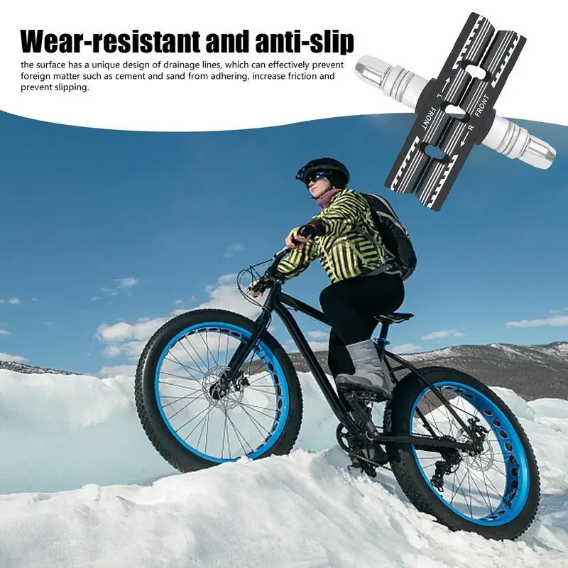 

Сменные велосипедные тормозные колодки, велосипедные тормозные детали для переднего и заднего колеса, безшумные запасные части для горных складных