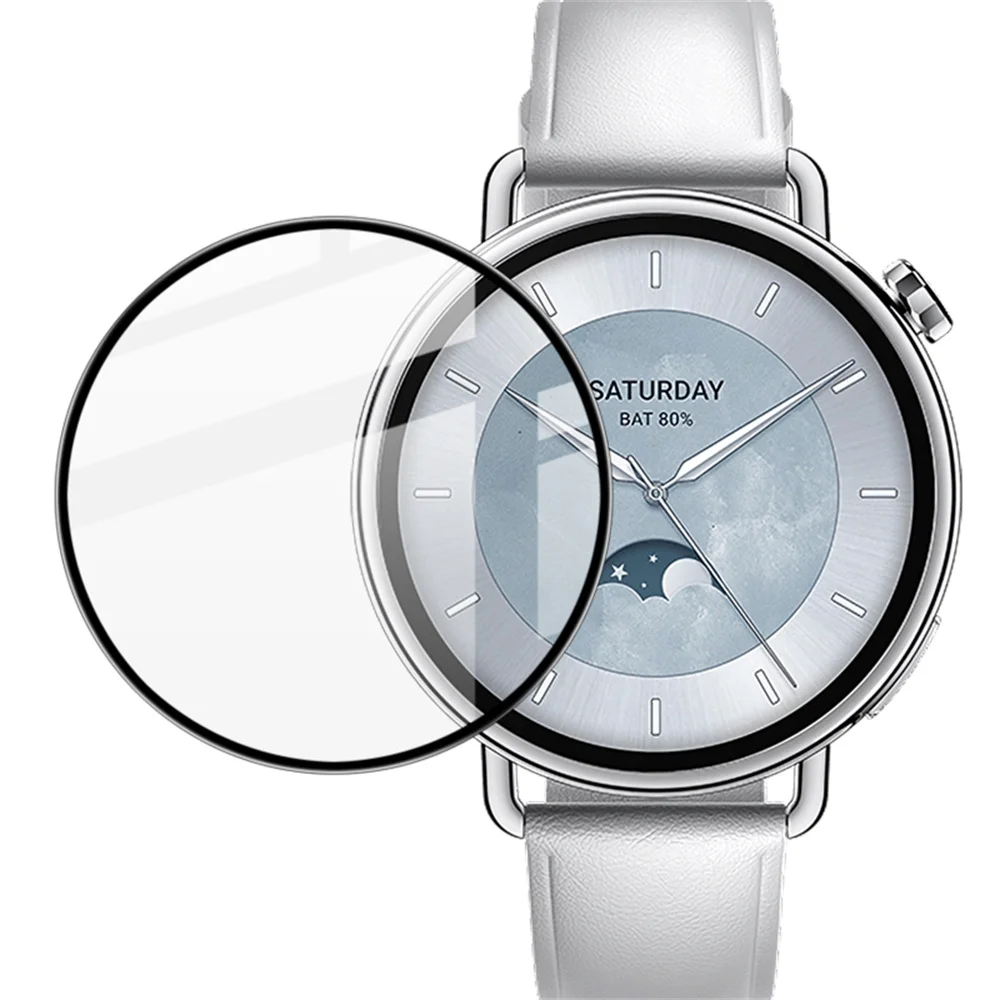 

Для Xiaomi Watch S4 41 мм Защитная пленка для экрана против царапин PMMA Watch Film