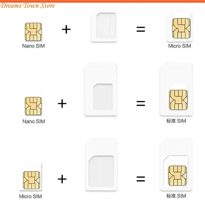 HX6A MICRO / Standard für -Karten Adpter Converter Cutter Tool Set