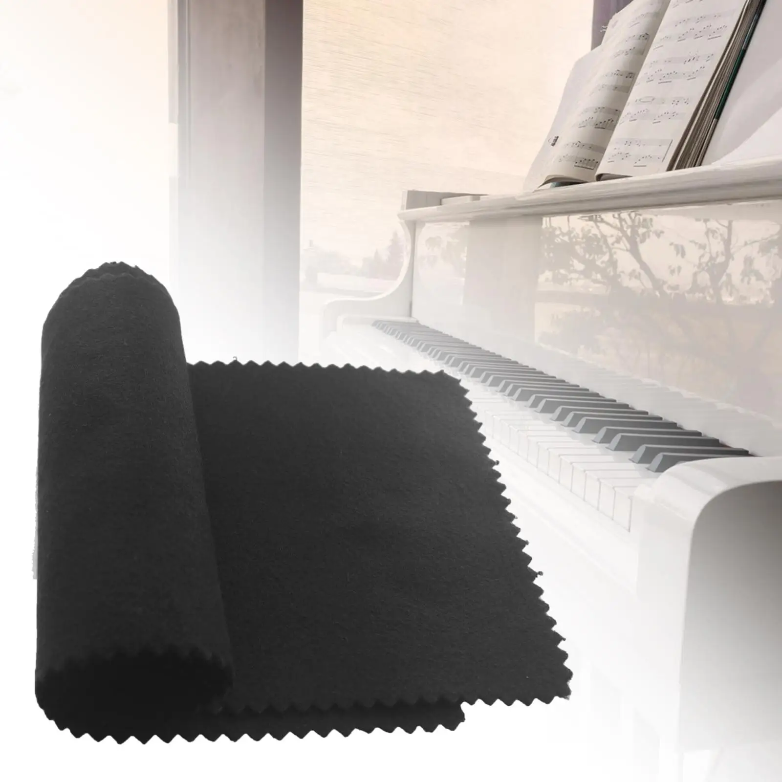 Piano Keyboard Anti Dust Cover Washable Key Cover Cloth for 88 Keys Electronic Keyboard Electric Piano Grand Piano Digital Piano