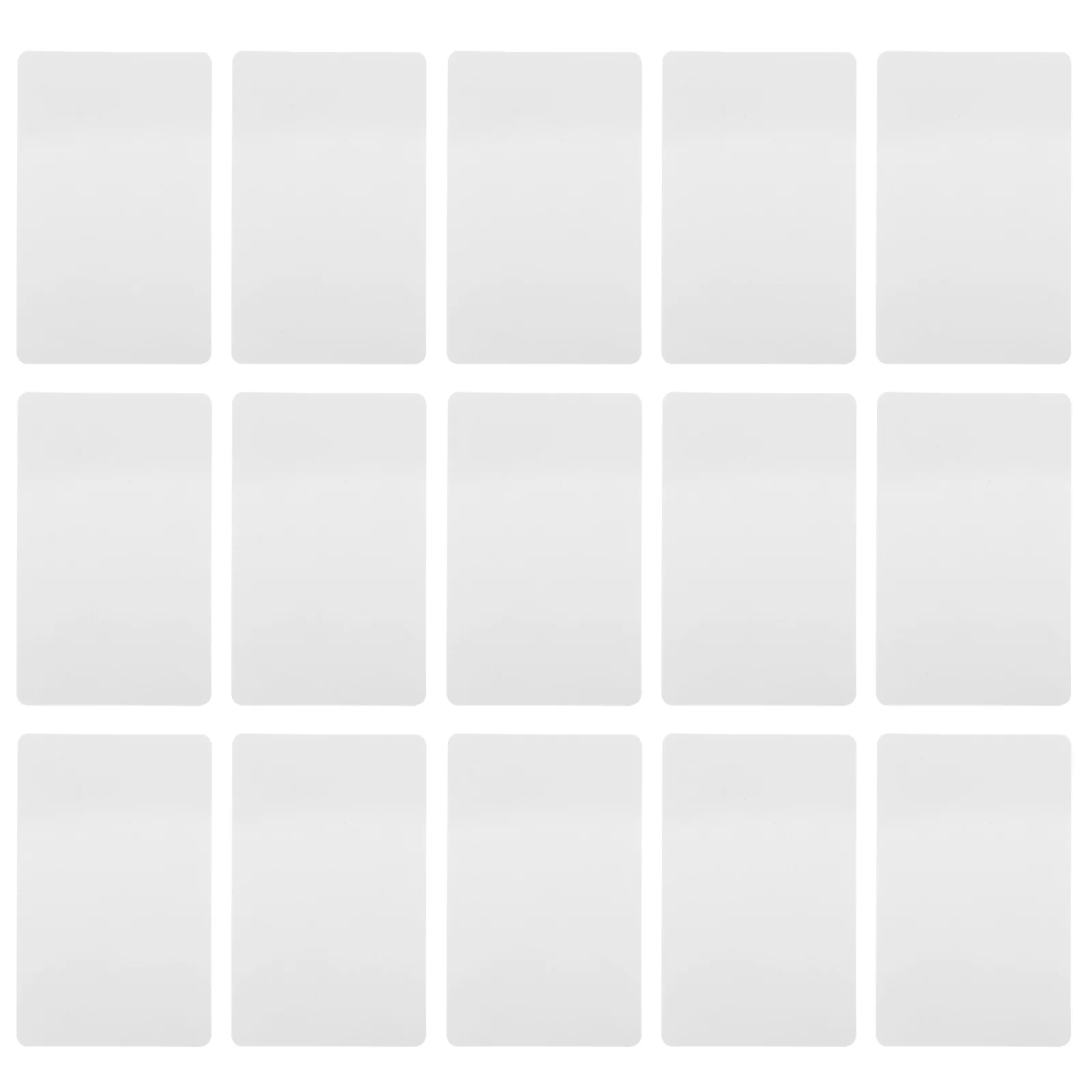 30 قطعة من بطاقات شارة الوصول البلاستيكية البيضاء الفارغة للاستخدام التجاري، صانع بطاقة الائتمان، بطاقة NFC