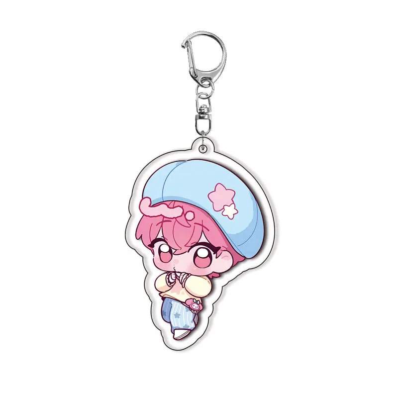 Llavero de Anime PLAVE, NOAH YEJUN BAMBY EUNHO HAMIN, Llavero Acrílico, Lindo Anillo para Llaves, Colgante para Bolsa, Adorno, Accesorios, Regalo para Amigos