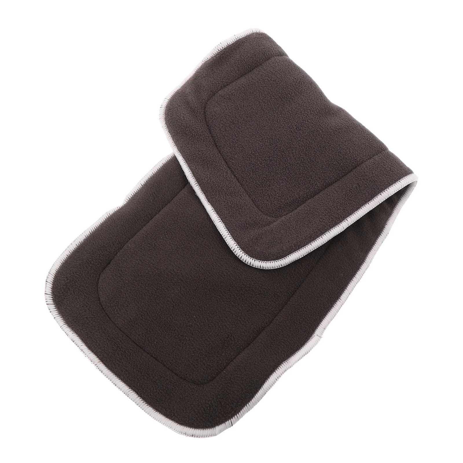 

4-Layer Washable Adult Incontinence Pads 18X8 Inch Bamboo Carbon Fiber Reusable Cloth Diaper Inserts For Elderly Care High