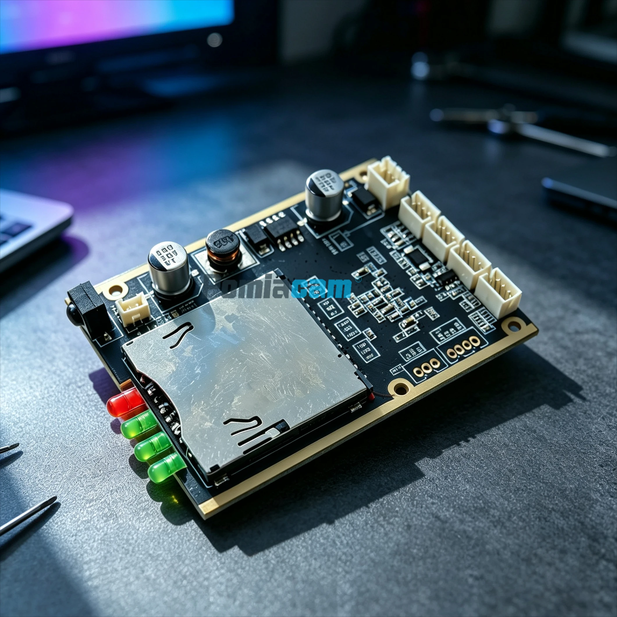 1ch PCB Board Mini DVR Module Video Recorder Support for CVBS Security Cameras Video Board with Light Remote Control