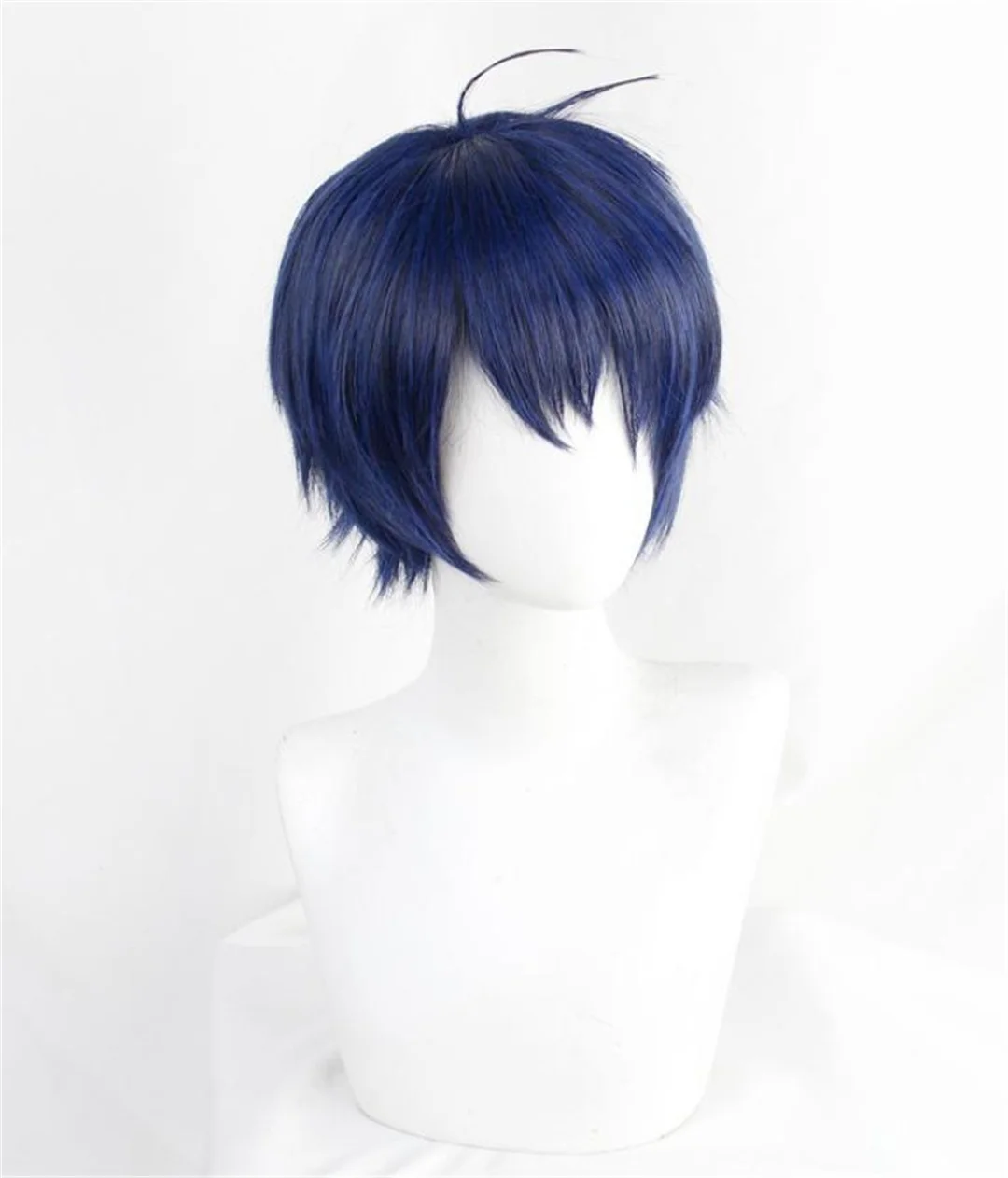 Cosplay Twisted Wonderland Deuce Spade Wig Anime party blue short wig