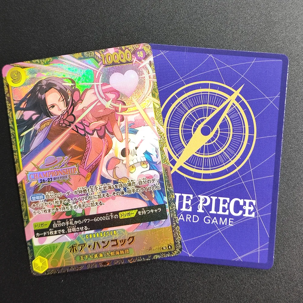 Proxy One Piece Card Japanese Championship 26-27 Prize Card Boa