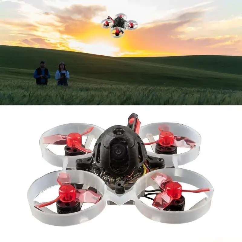 E56B Mobula6 65mm 1s Brushless Whoop Traverser 0802 Motor Lightweight 65mm Quadcopter for Indoor Flying