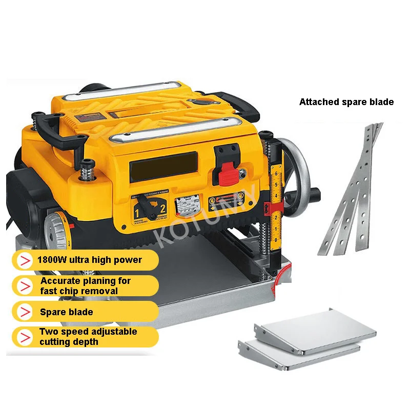 Table de travail de calcul multifonctionnelle, Rabot à pression, Petit appareil électrique, Raboteuse, Machine plate, 220V