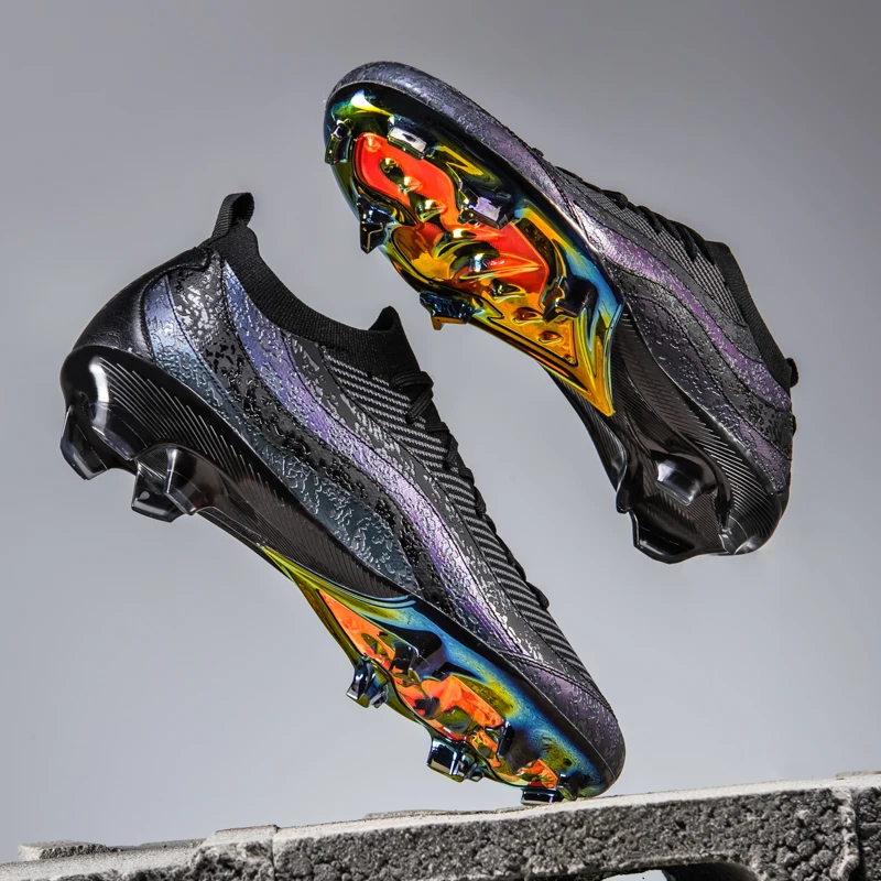 

Low Side Soccer Cleats For Indoor Outdoor Match Training Professional Soccer Boots With Anti-skid Design Full Size For 35-45