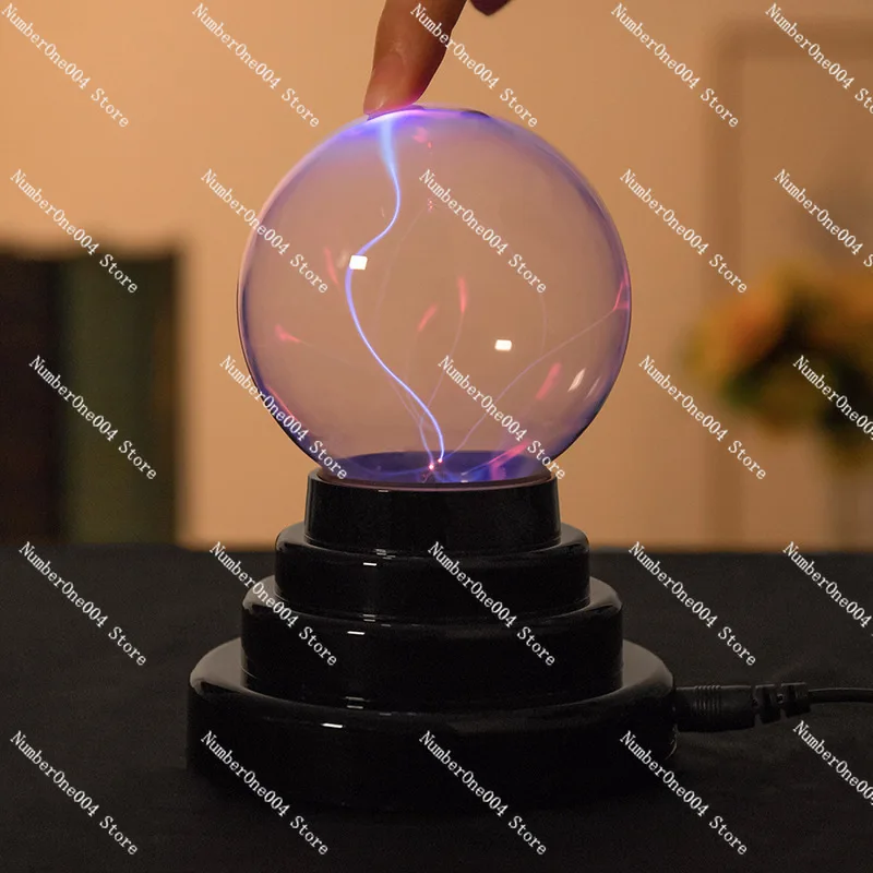 Give Male Birthday Gifts Glass Crystal Ball Magic Ion Ball Electrostatic Induction Ball Creative Technology Ornament