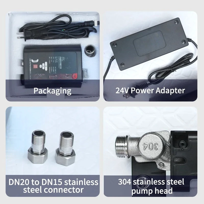 Automatic circulating pump 220v mini circulating canned intelligent silent booster pump