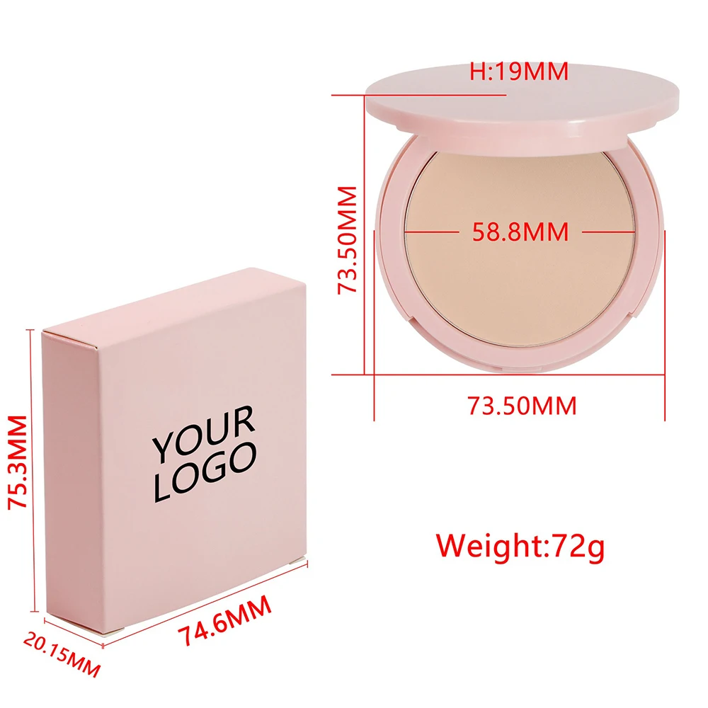 Paleta de correctores de 15 colores con logotipo personalizado de marca privada, cubre imperfecciones, iluminar el contorno en polvo, maquillaje vegano, corrector al por mayor