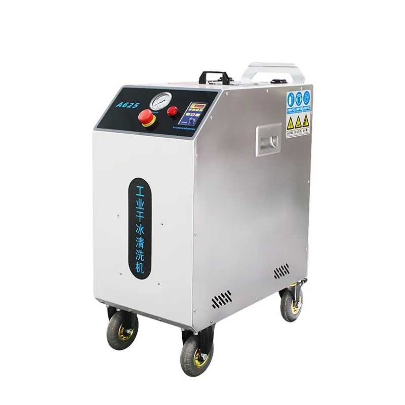 Dry Ice Cleaning Machine Portable CO2 Dry Ice Blaster for Cars Vehicle Metal Rust Removal Dry Ice Blasting Tool High Performance