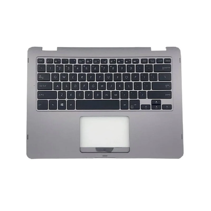 Av+ For Asus TP401C TP401NC TP401MA Laptop Keyboard With C Shell Assembly