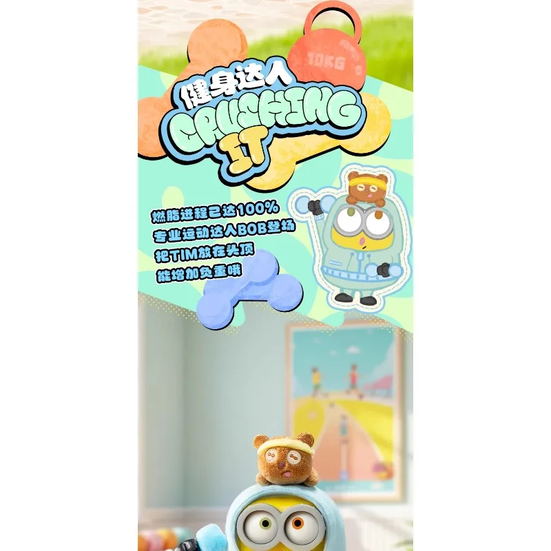 52toys Bob&Tim Minions Better Together Serie Verschiedene Stile Niedliche Puppen-Schlüsselanhänger Dekoration Trendiges Spielzeug Mystery Box Überraschungsgeschenk – Detail 16