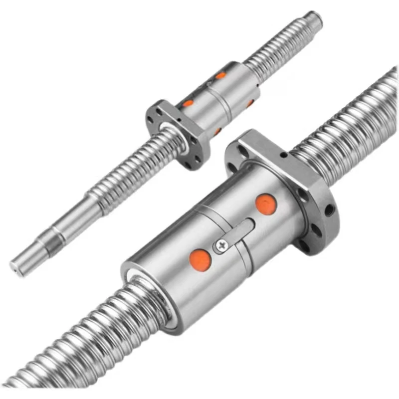 16mm/20mm/25mm/32mm/40mm High Precision Ball Screw Set Bearing DFU1605/1610/2005 CNC Router Kit Ground Double Nut Machined