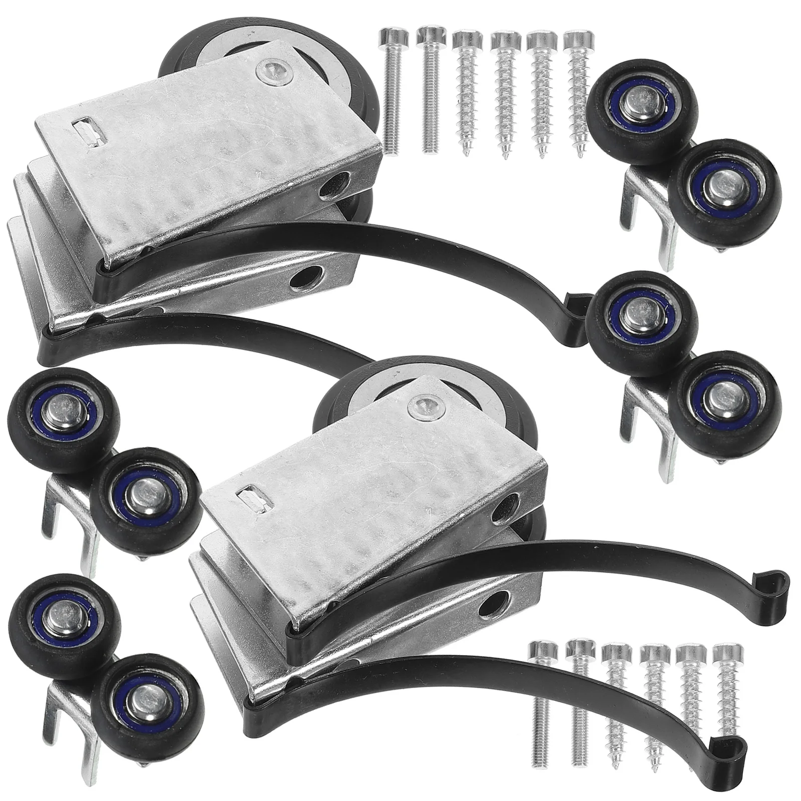 

Heavy Duty Metal Sliding Door Roller Replacement Wheels For Glass Closet Cabinet Drawer Bearings Mute Smooth Patio Screen Door