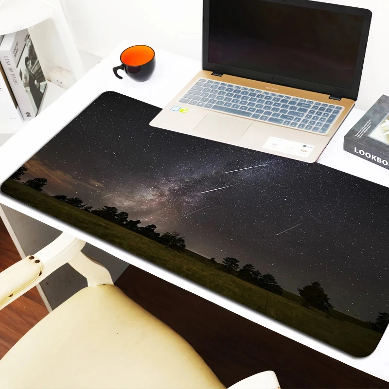 Meteor Mousepad Gamer Mat Mause Pad Mouse Bright Keyboard Cabinet Games Desk 900x400 PC XXL Mats Large Accessories Extended Pad