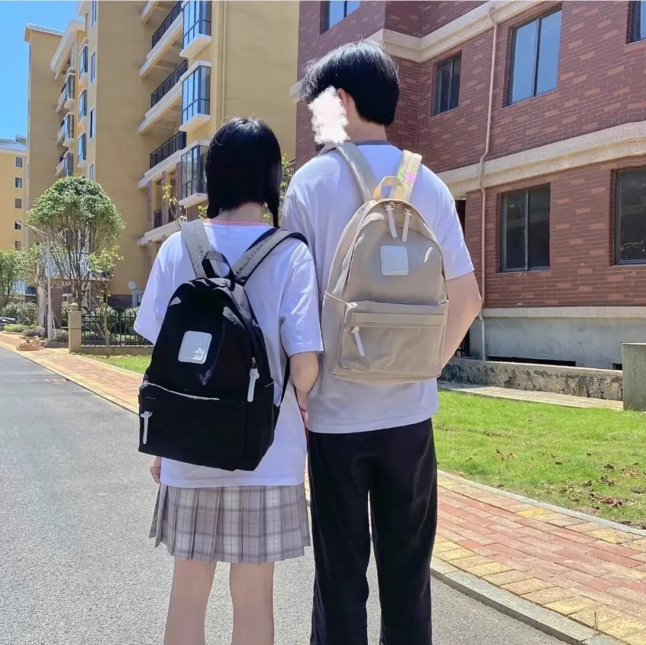 L Size Japan Cilocala Nylon Waterproof Knapsack Teenages Girl&boySchoolbag Lightweight Travel Hiking Bag