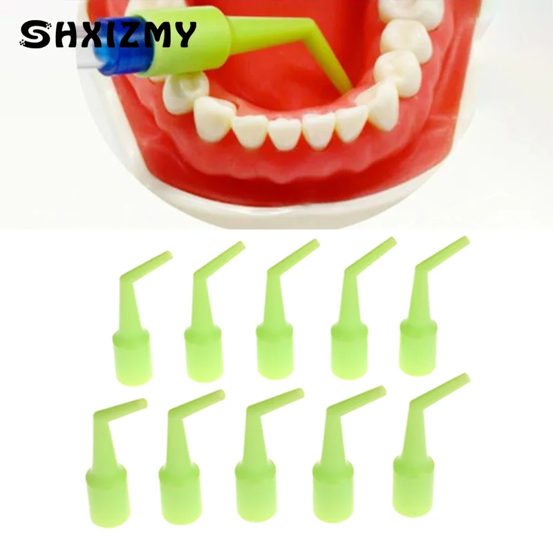 

10Pcs Dental Green Aspirator Saliva Tube Head Autoclavable Surgical Strong Suction Tips Oral Care Tool