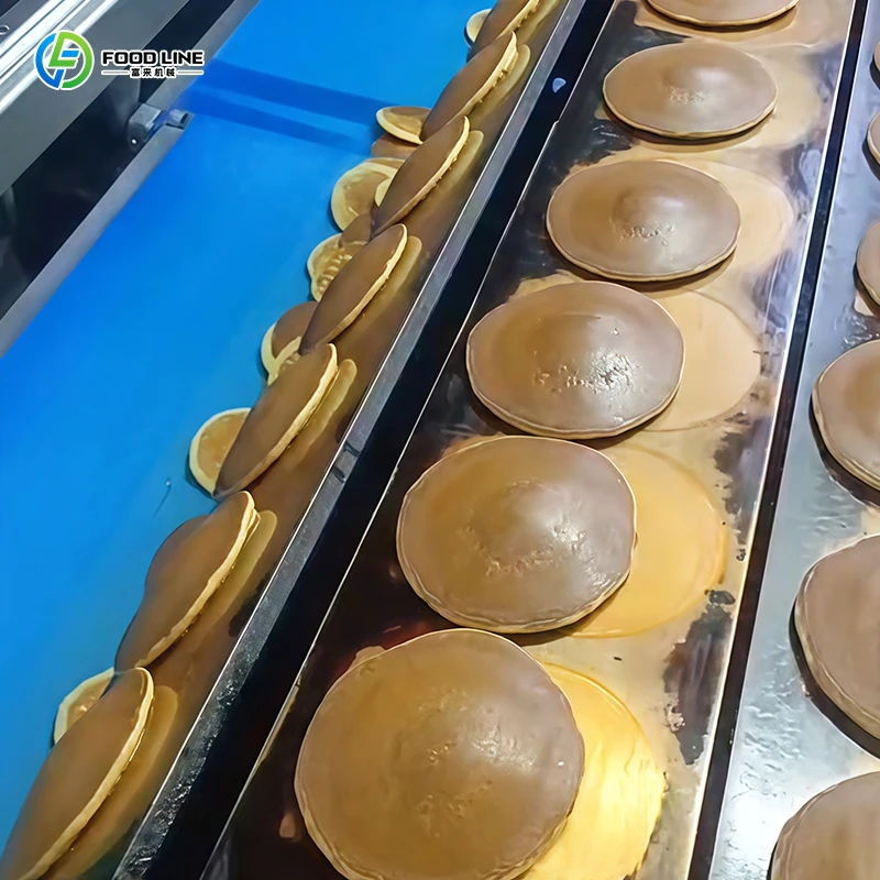Dorayaki Pancake Production Line Bean Paste Pie Machine Customized Dora Cake Maker for Factory Customize - view 2