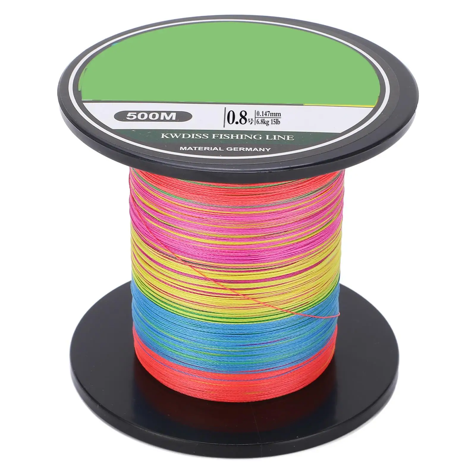 

500M 4-Strand PE Fishing Line - Abrasion-Resistant Braid for Lure Fishing - for freshwater & Saltwater Use