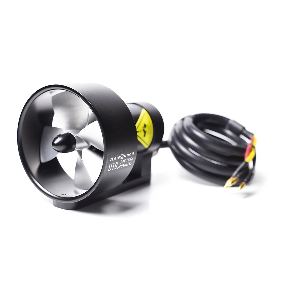 U10 24V 10KG Thrust Metal Brushless Underwater Thruster IP68 Waterproof for Paddleboard Kayak Inflatable Boat