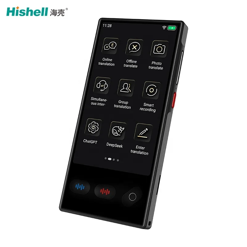 

Support Real-time Online High Accuracy Translation 148 Languages Multiple Functions Smart AI Voice Translator S35