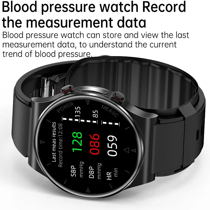 joywatch Health Care Smart Watch PM70 Air Pump Airbag  Accurate Blood Pressure Temperature Fitness Bracelet Smartwatch Elderly