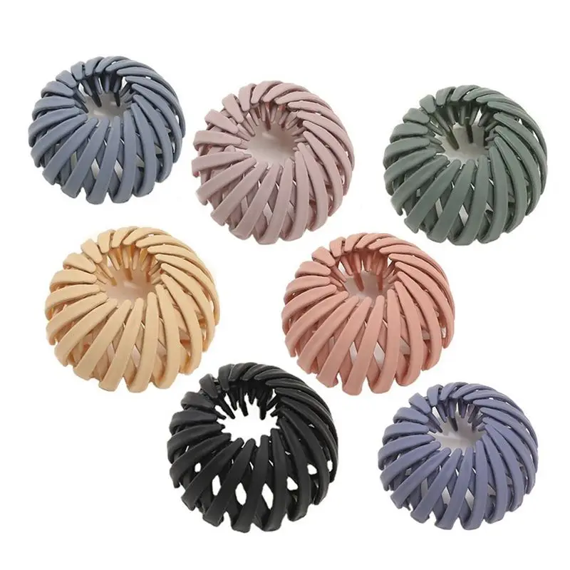 B47B-Bird Nest Magic Hair Clip - Expandable Hair Bun Maker Hair Accessories For Women Ponytail Holder Hair Bun Clip