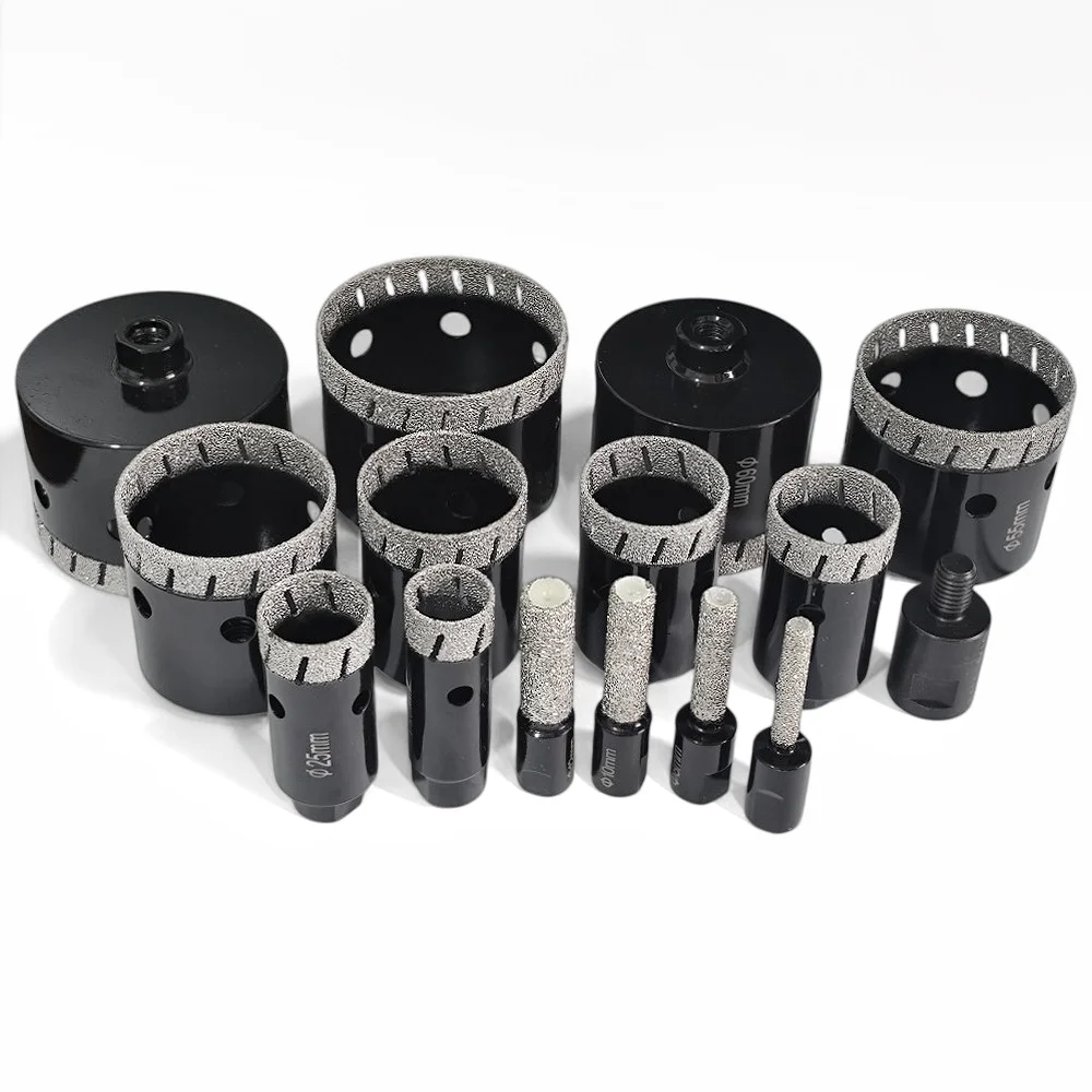 6-100mm Diamond Drilling Core Ceramic Tile Hole Saw Cutter Granite Marble Drill Bits Tiles Crowns with M10 Thread Drilling Tools