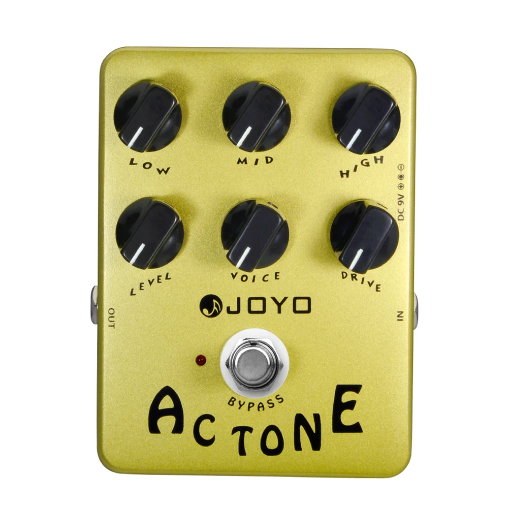 

JOYO JF-13 AC Tone Overdrive Guitar Effect Pedal Classic British Rock Sound AC30 Guitar Amplifier Simulation Pedal