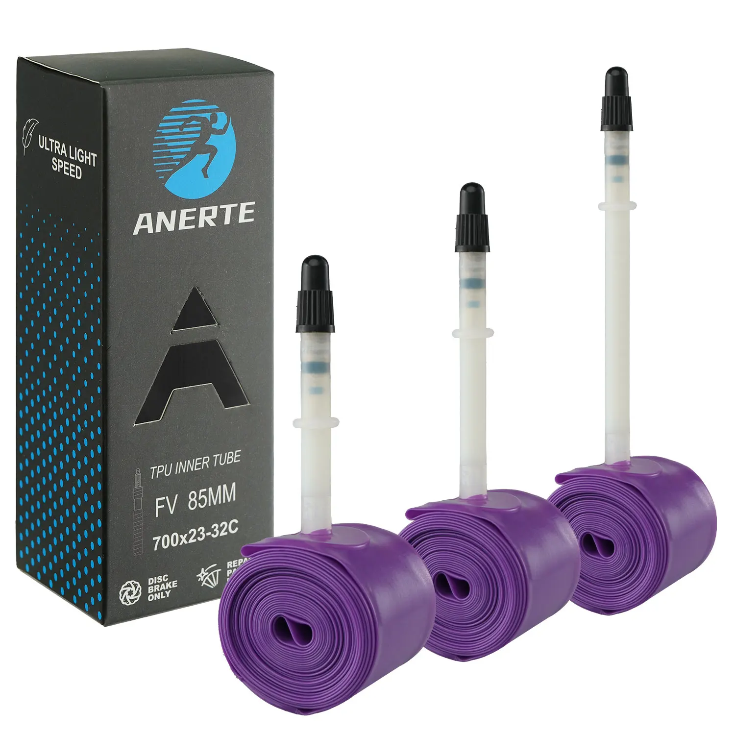 AliExpress NONE NPY Purple Road Bicycle TPU Inner Tube 700x23C 25C32C Cycling Bike Tires Camera Tyre 700C Pneu Aro French Valve Bike Accessories