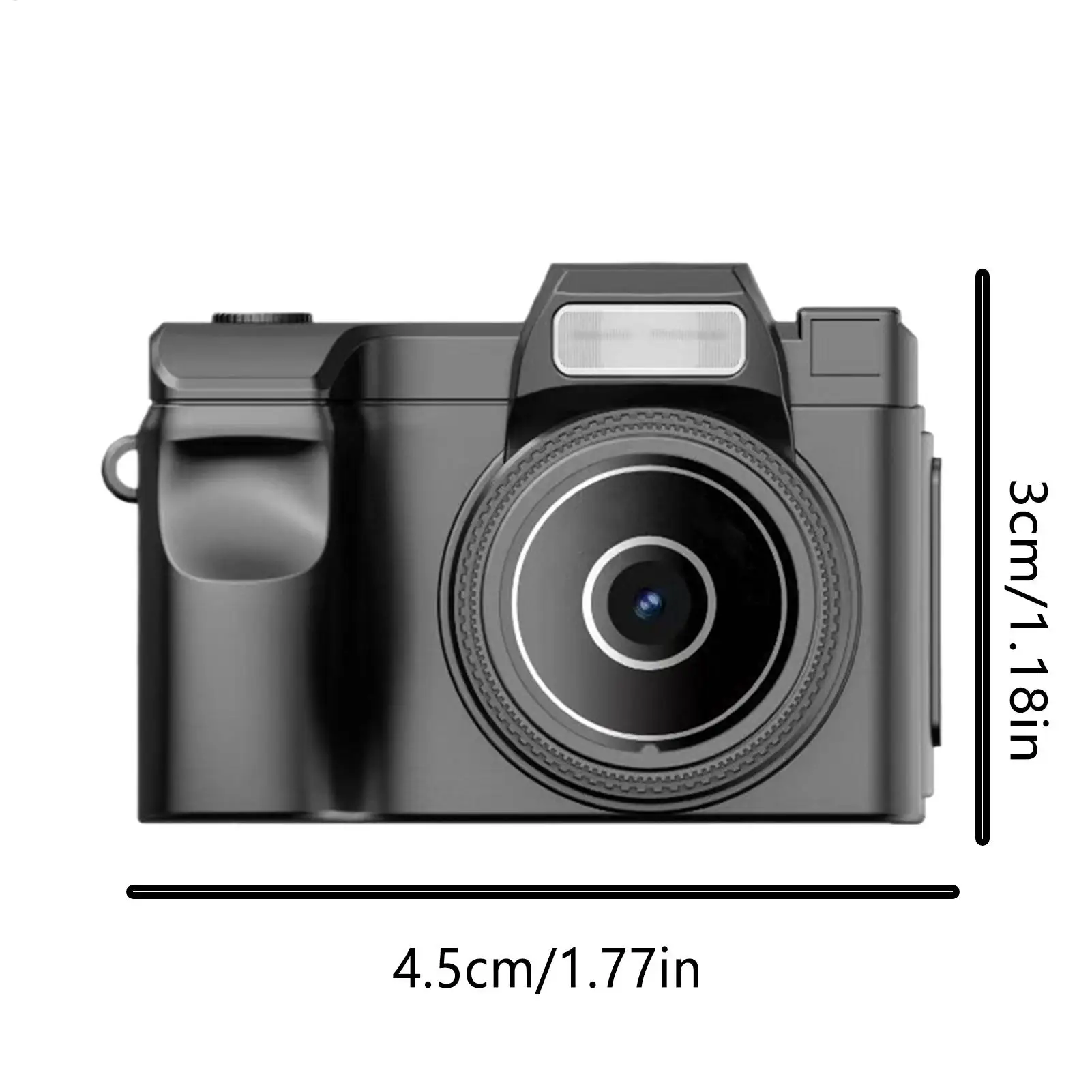 Mini Digital Camera Keychain Digital Camcorder With 32GB Card 1080P Resolution Video Recorder With Filters And Led Flash For